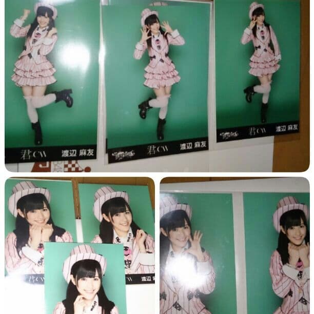 希望額宜しくお願いします。渡辺麻友生写真 w*i様 渡辺麻友 10年桜 劇場盤生写真 AKB48 - メルカリ