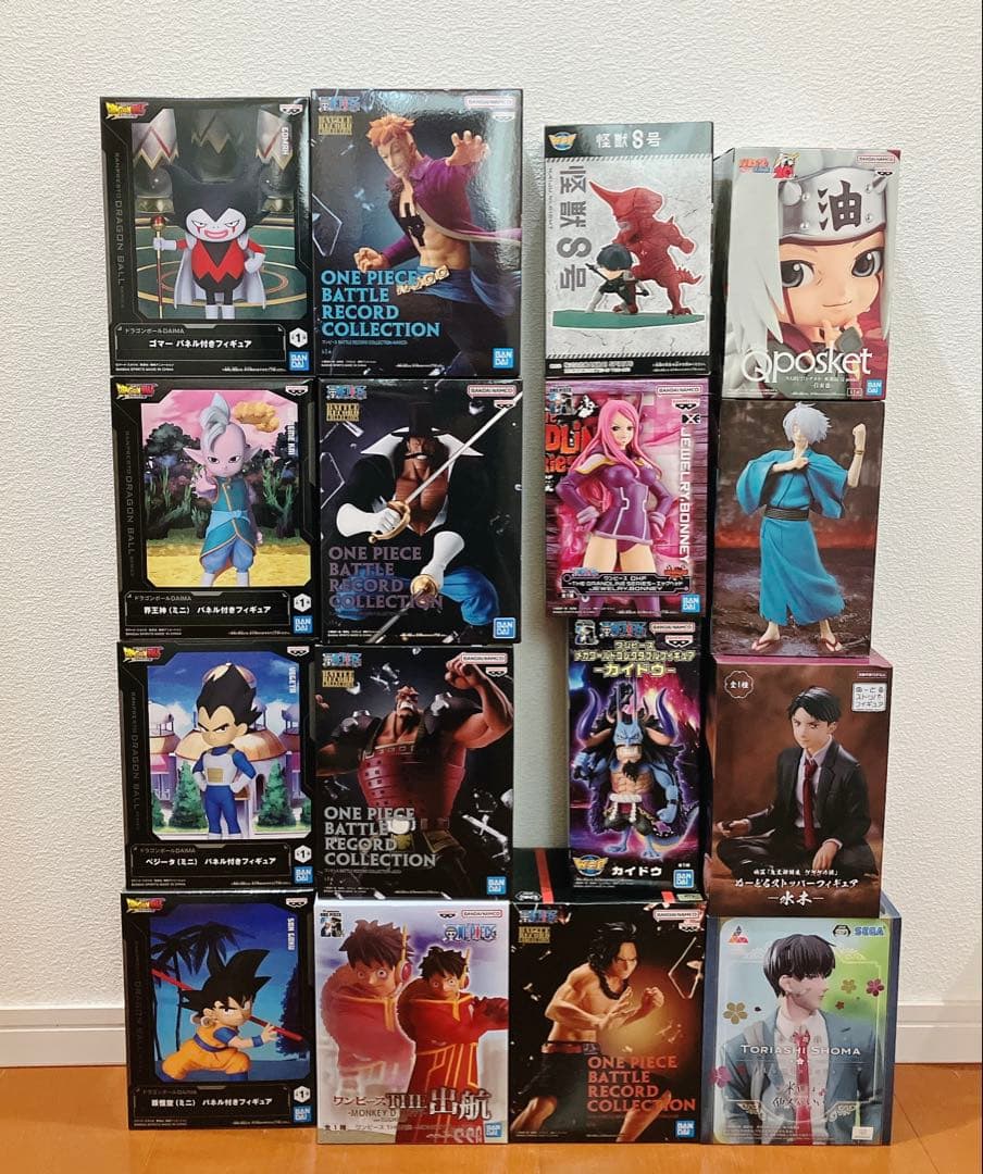 【未開封】ワンピース ドラゴンボール その他　フィギュア まとめ売り 16個