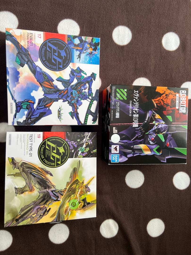 エヴァンゲリオン　ロボット魂　リボルテック　セット