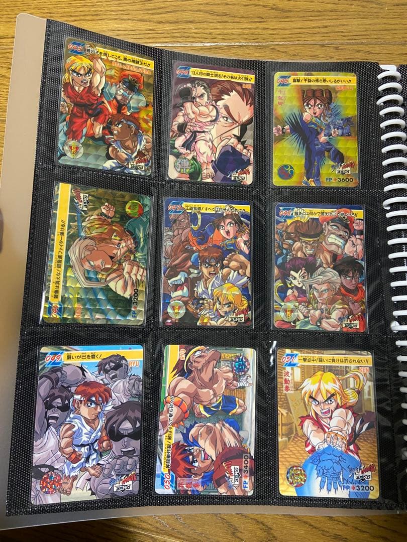 全8種コンプリート品 ストリートファイター ZERO カードダス 第一弾 第