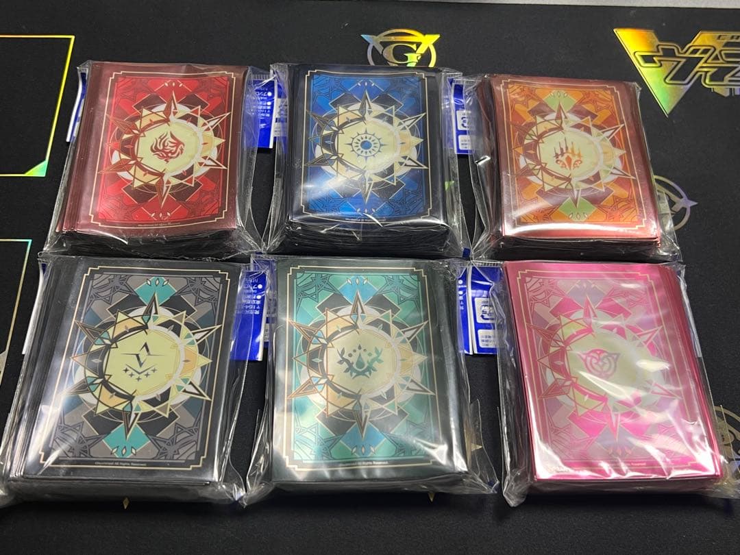 ヴァンガード　国家　アイコン　スリーブ　6種　セット　未開封 ヴァンガード】国家モチーフのスリーブ 予約が始まっています