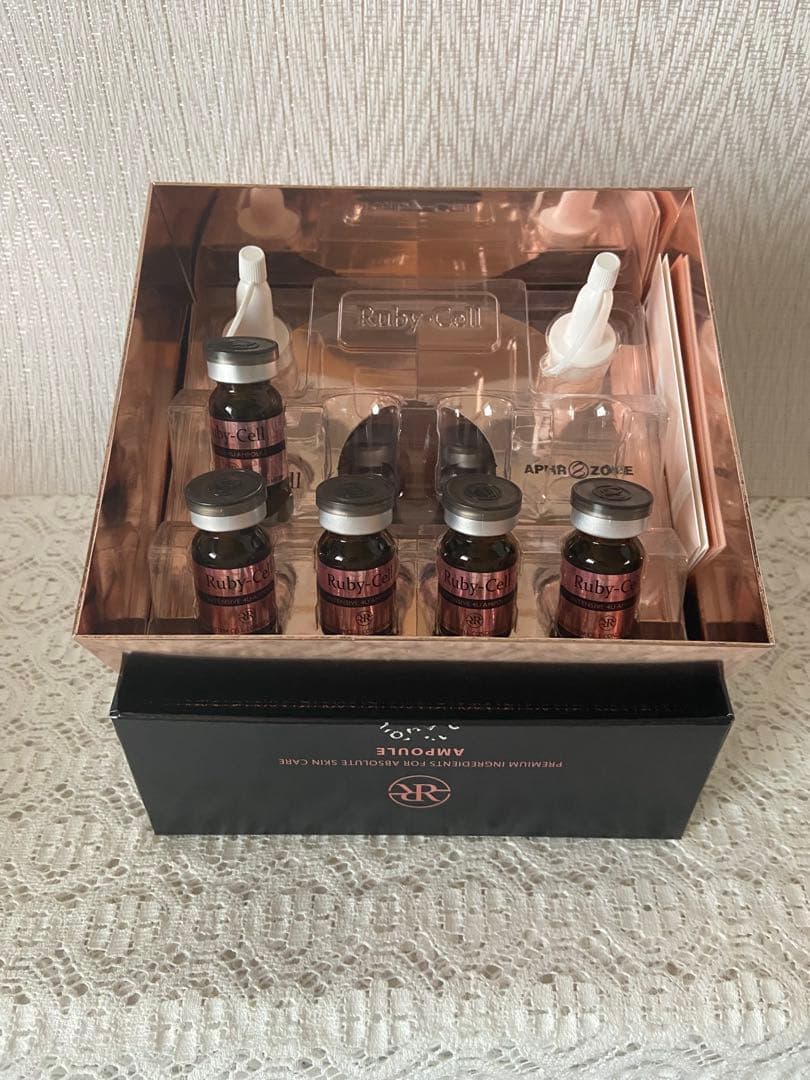 ルビーセル　４Uセラム18本キャップ２個付き