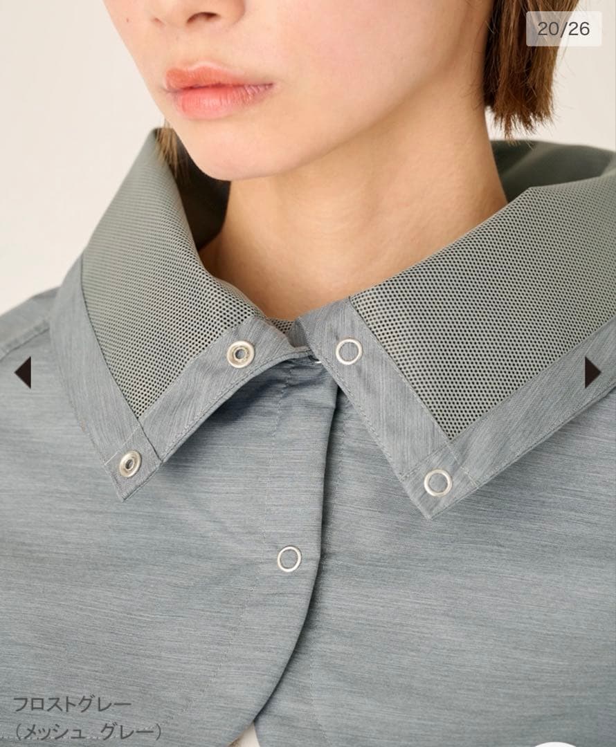 サンバリア100 ショートジャケット フロストグレー - メルカリ