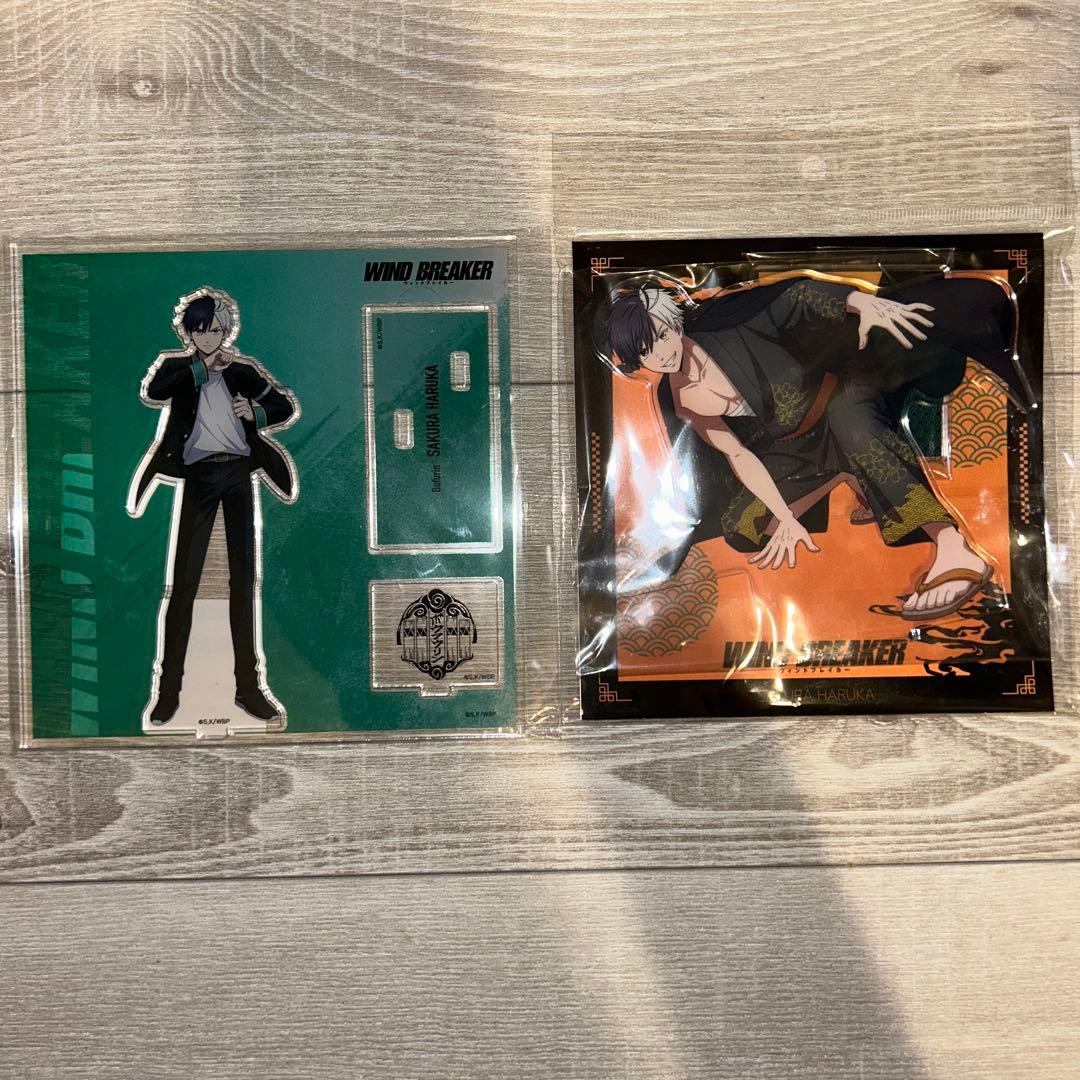 ウインドブレーカー 桜遥 アクリルスタンド エンスカイ ベースヤード