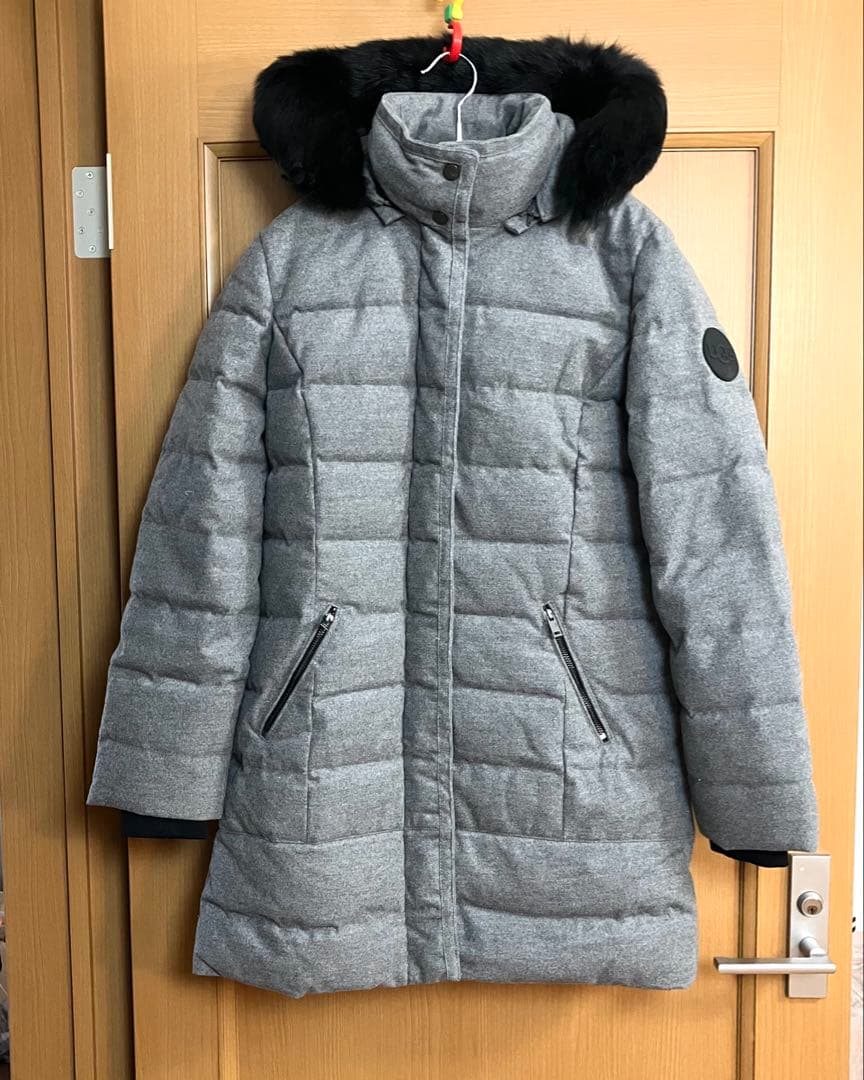 UGG　ロングダウン　Mサイズ　リアルファー ダウンジャケット