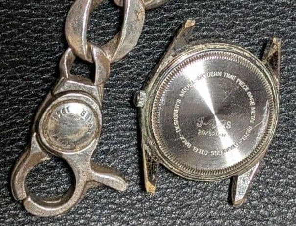 KEN様専用シルバー925 ウォッチクロス柄 ブラッケンリッチ 蓋無 可動