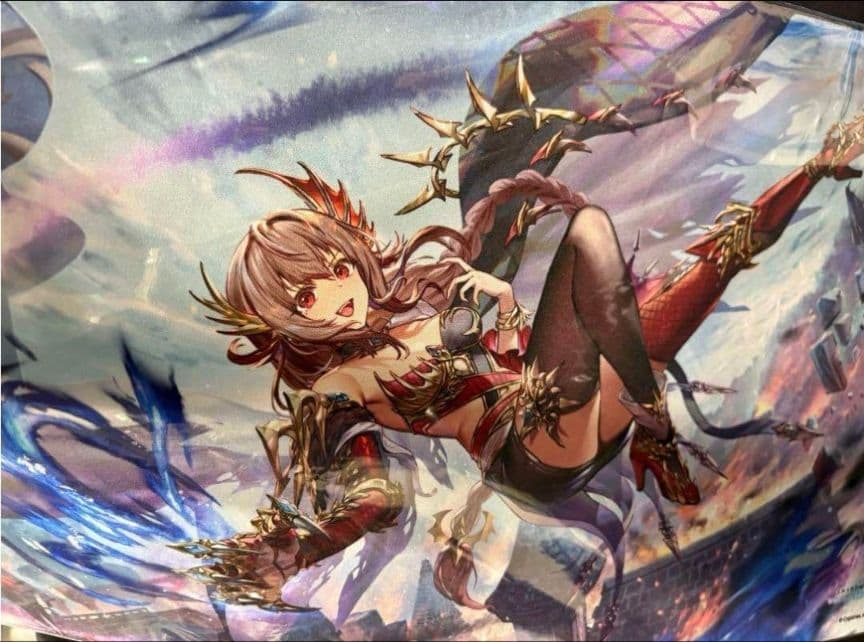 シャドウバース ガルミーユ(ホーム背景)プレイマット - メルカリ