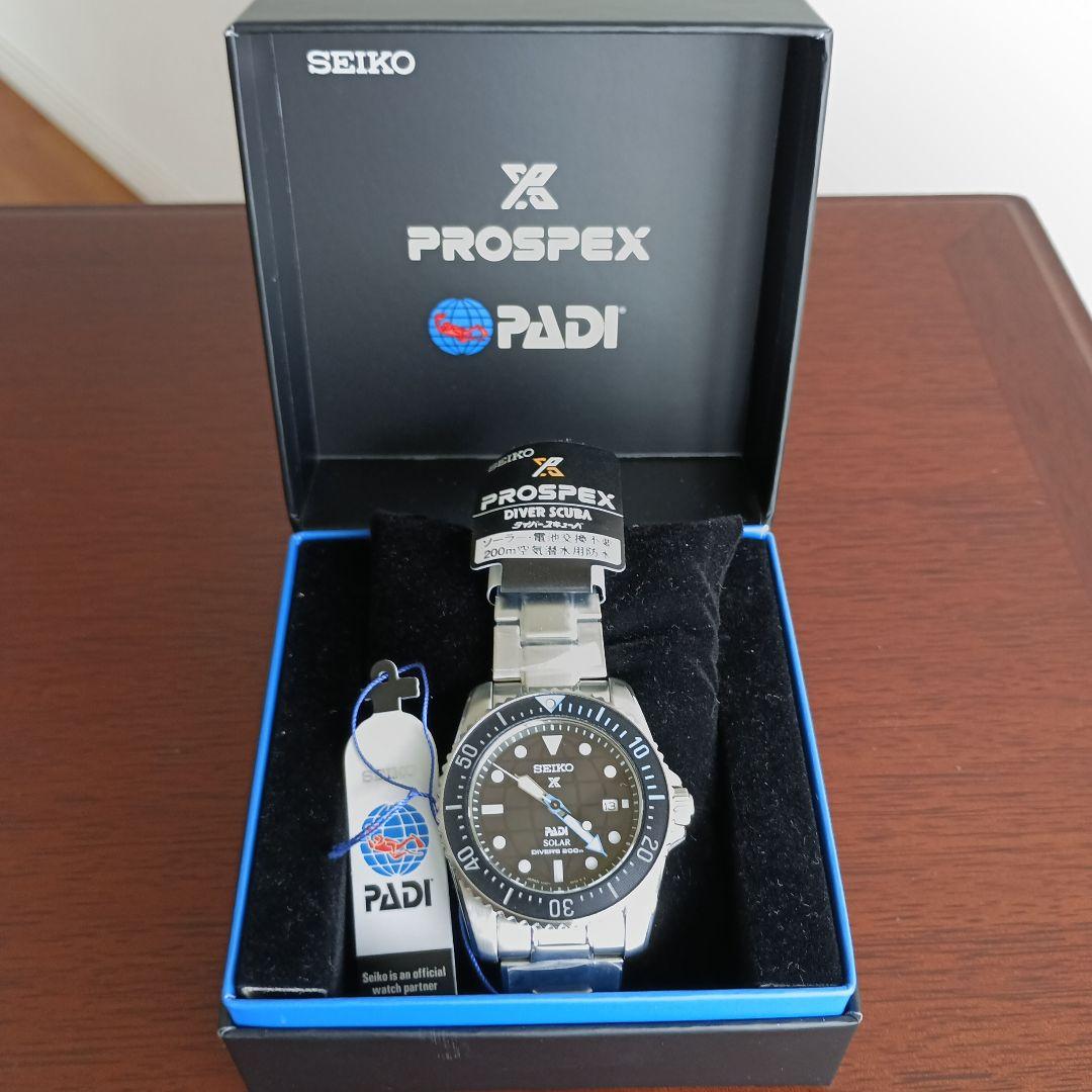 SEIKO PROSPEX PADI ダイバーズウォッチ　新品未使用品