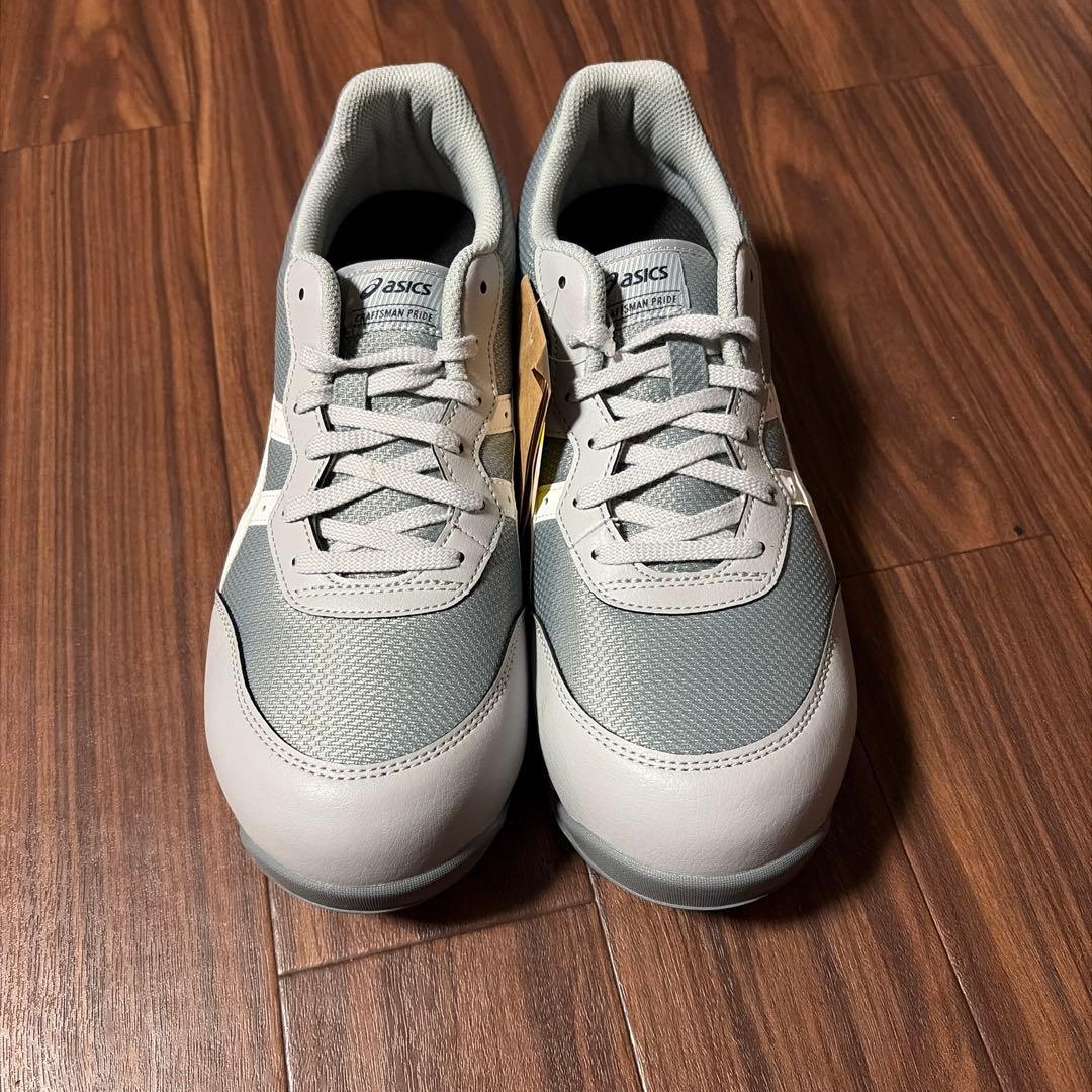 ASICS グレー 安全靴27cm