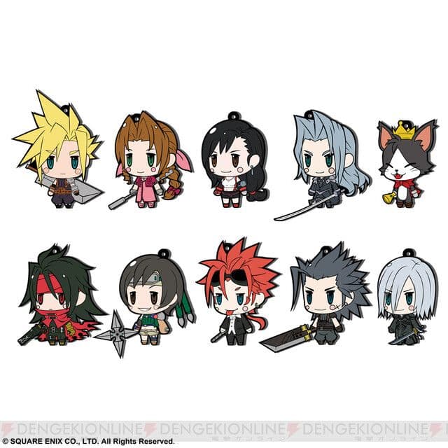 「ファイナルファンタジーVII　トレーディングラバーストラップ