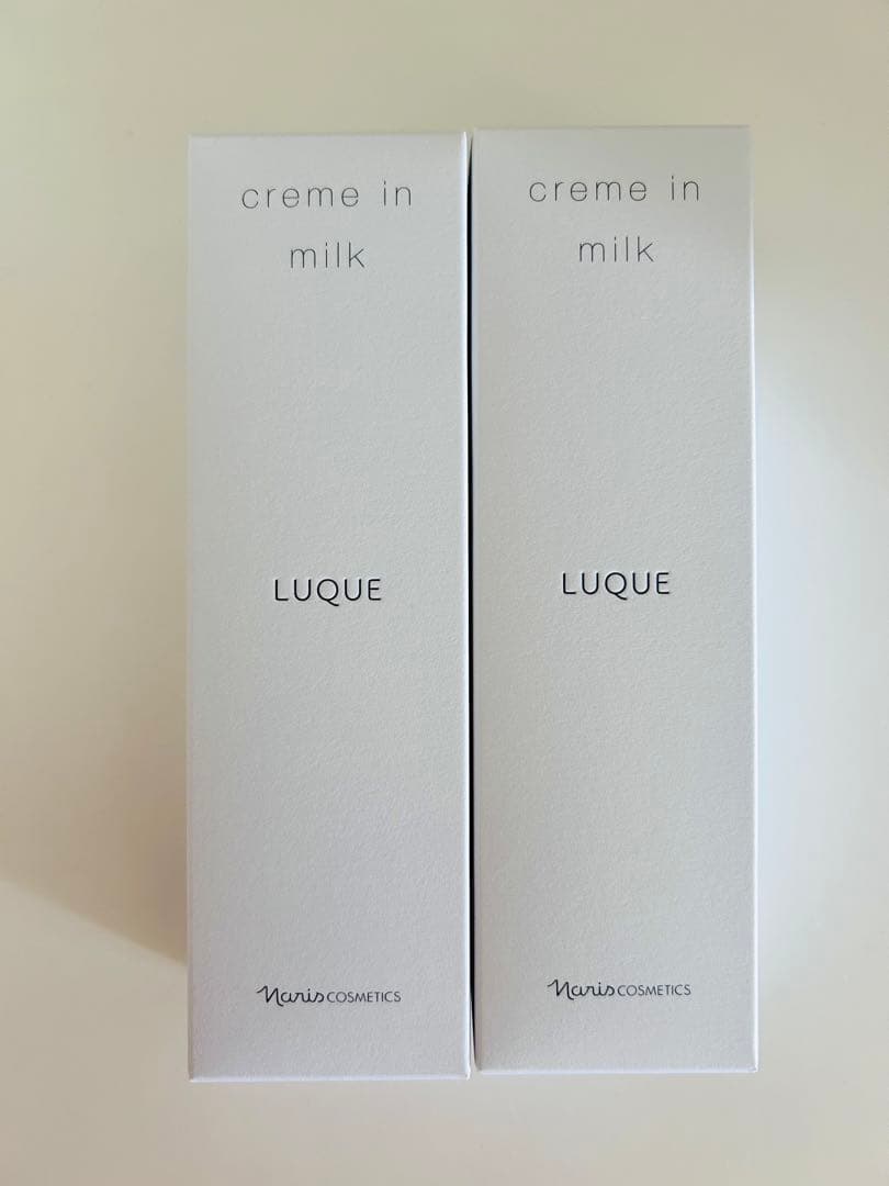 「4個セット」ナリス　ルクエ　クリーム　イン　ミルク、マッサージングパック