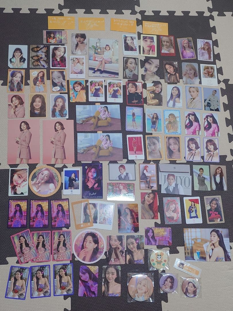 TWICE ジヒョ jihyo トレカ セット kpop 缶バッチ