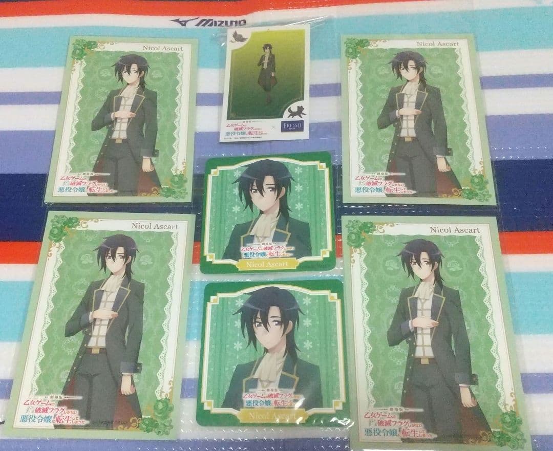 乙女ゲームの破滅フラグしかない悪役令嬢に転生し はめふら カフェ カード