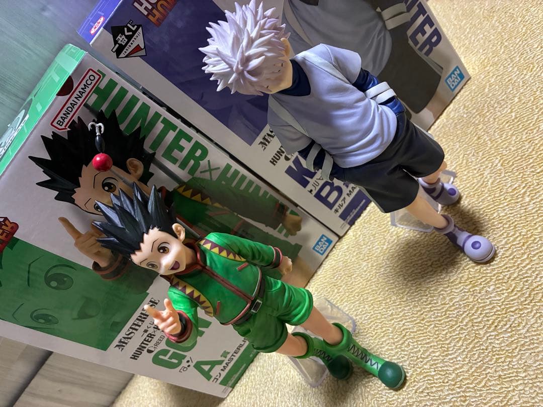 一番くじ HUNTER×HUNTER G.I.編 フィギュア ゴンキルア セット