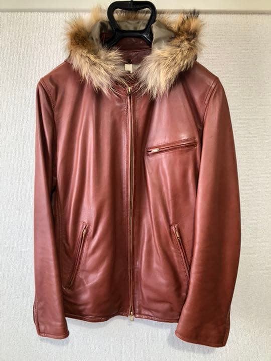 超大特価 レザー シングルライダースジャケット タケオキクチ