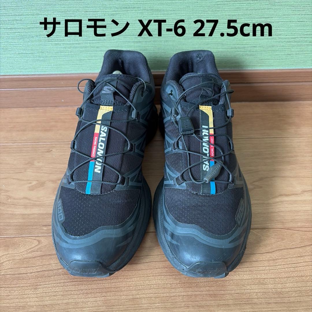 SALOMON XT-6 ブラック 27.5cm