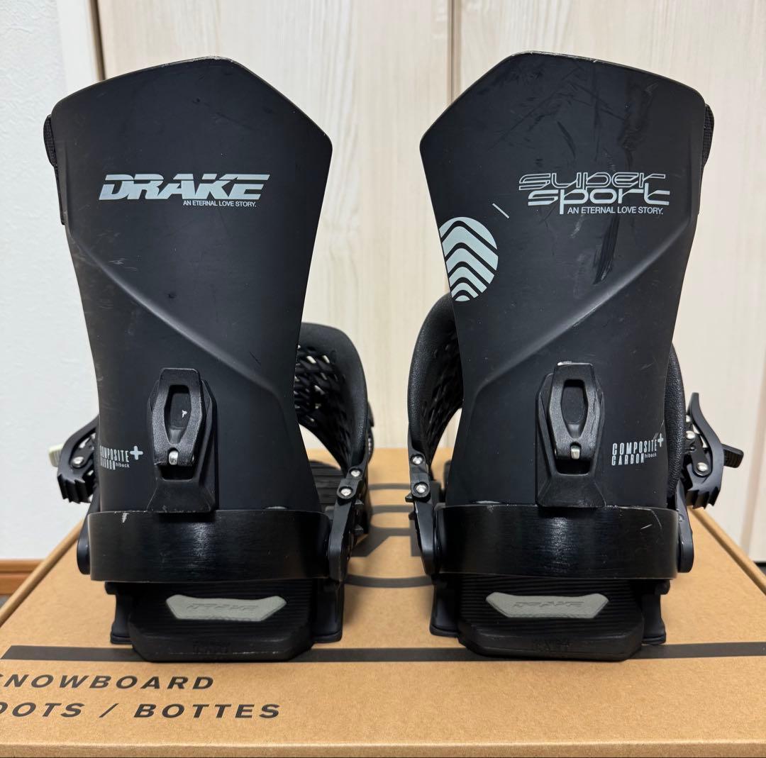 DRAKE SuperSport 24-25モデル M/Lビンディング ブラック