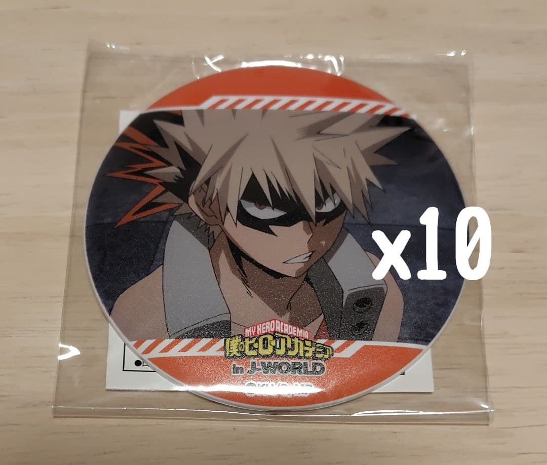 ヒロアカ　非売品マグバッジまとめ売り　爆豪勝己