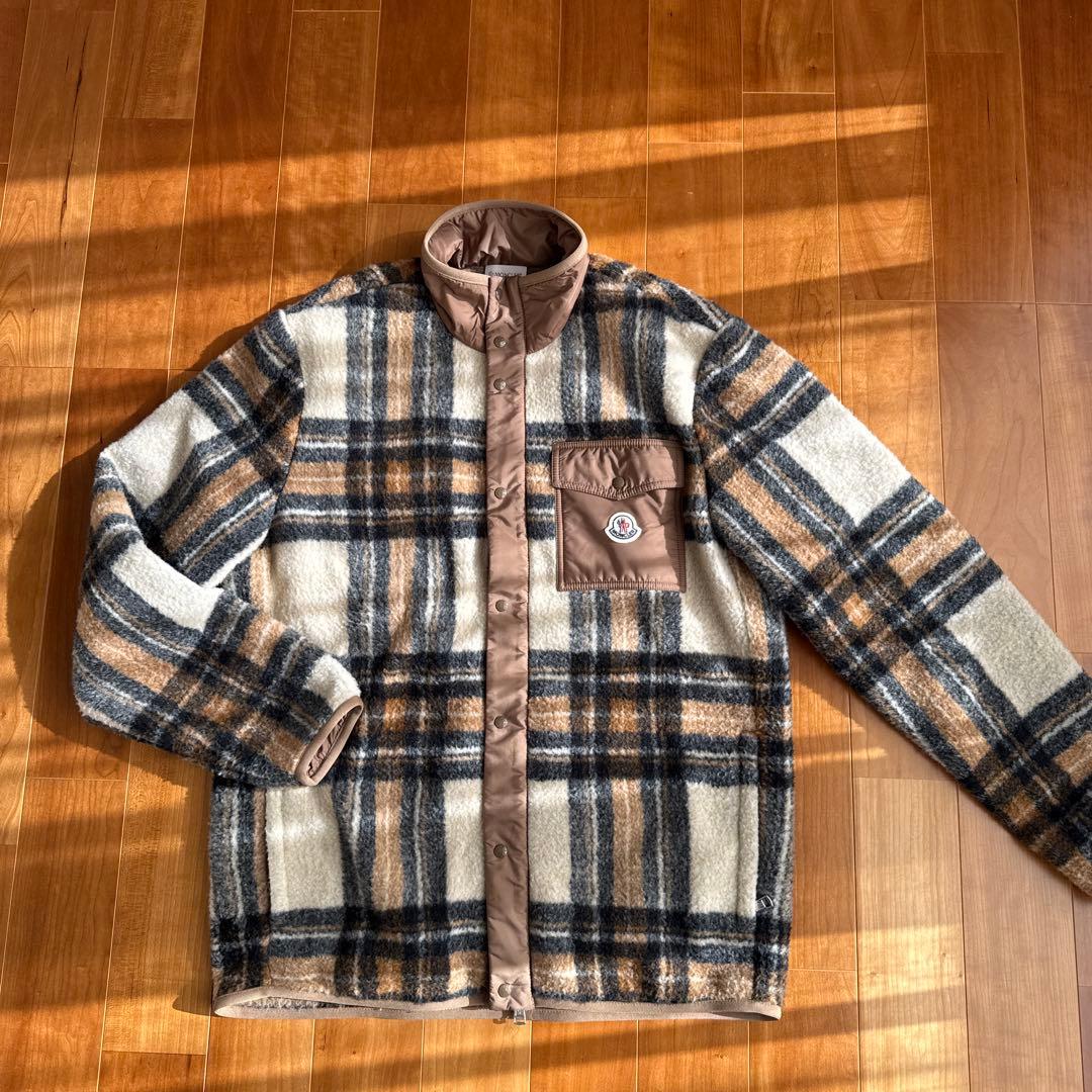 【美品】MONCLER FELPA APERTA CON ZIPフリースJK