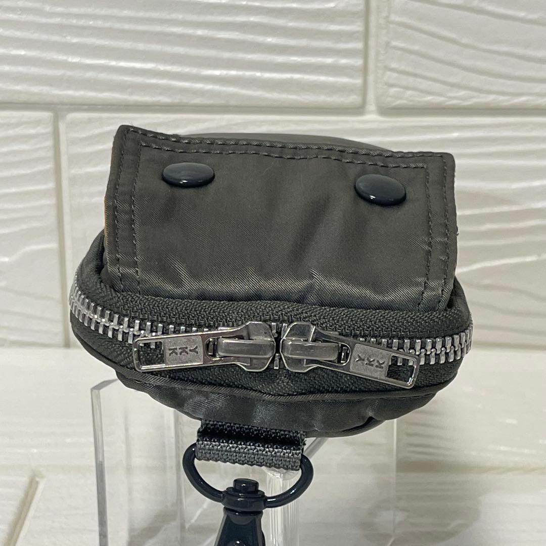 PORTER ポーター タンカー ポーチ シルバーグレー小物いれ