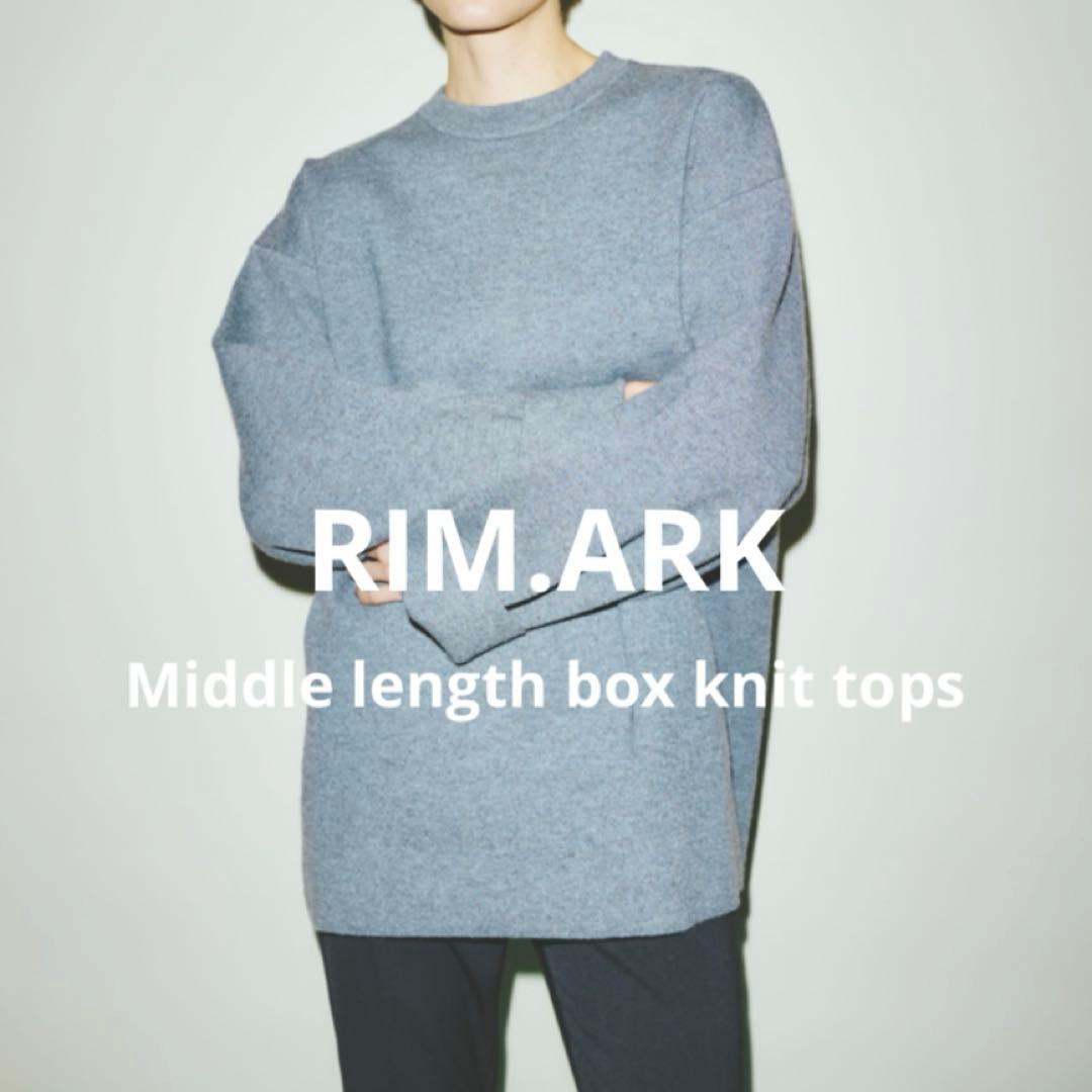 トップス RIM.ARK 25AW Middle length box knit tops