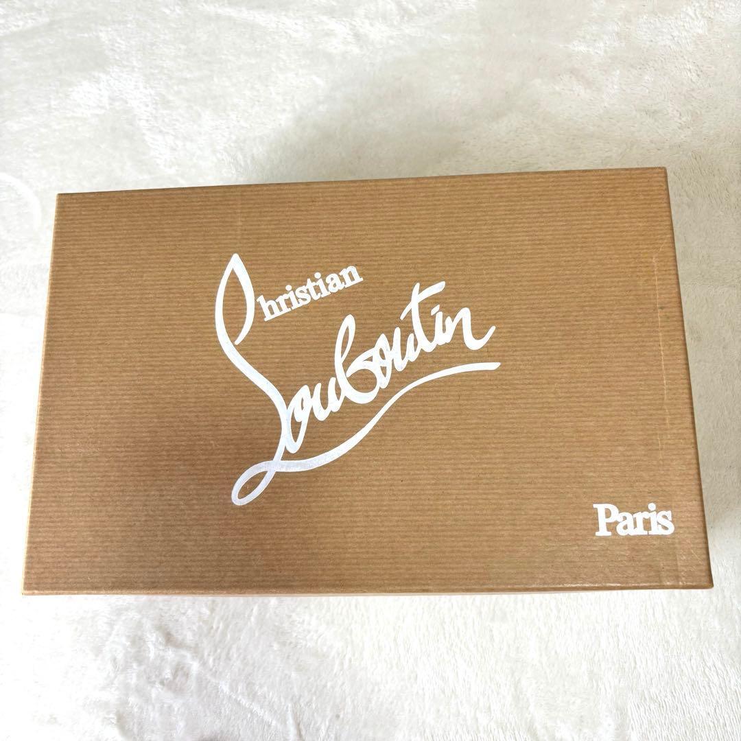 極美品 ルブタン パンプス 37 スタッズ ヒール 黒 レッドソール 購入