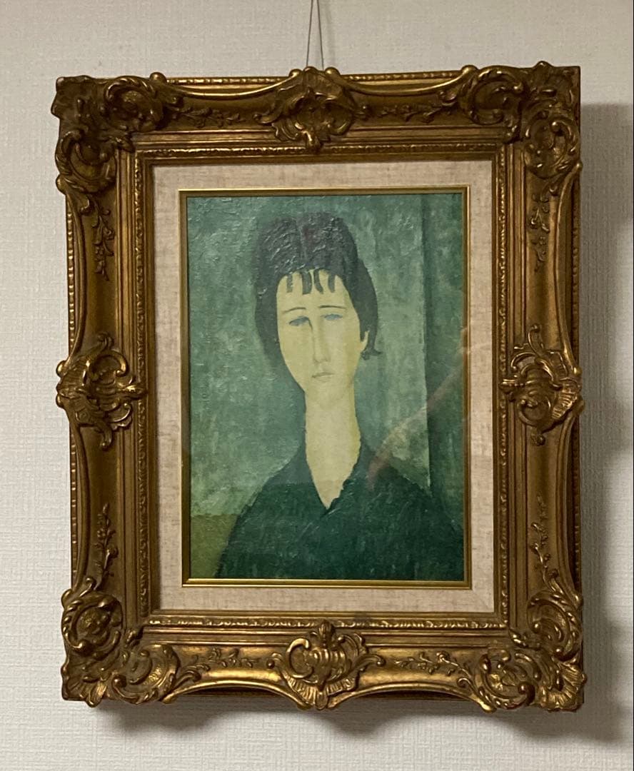 ◆モディニアーニ『 婦人像 』 ◆世界が認める/ PAT承認/ 名画 ◆油彩画 創作】モディリアーニの宗教画【幻影堂書店にて】｜ミック@アート好き