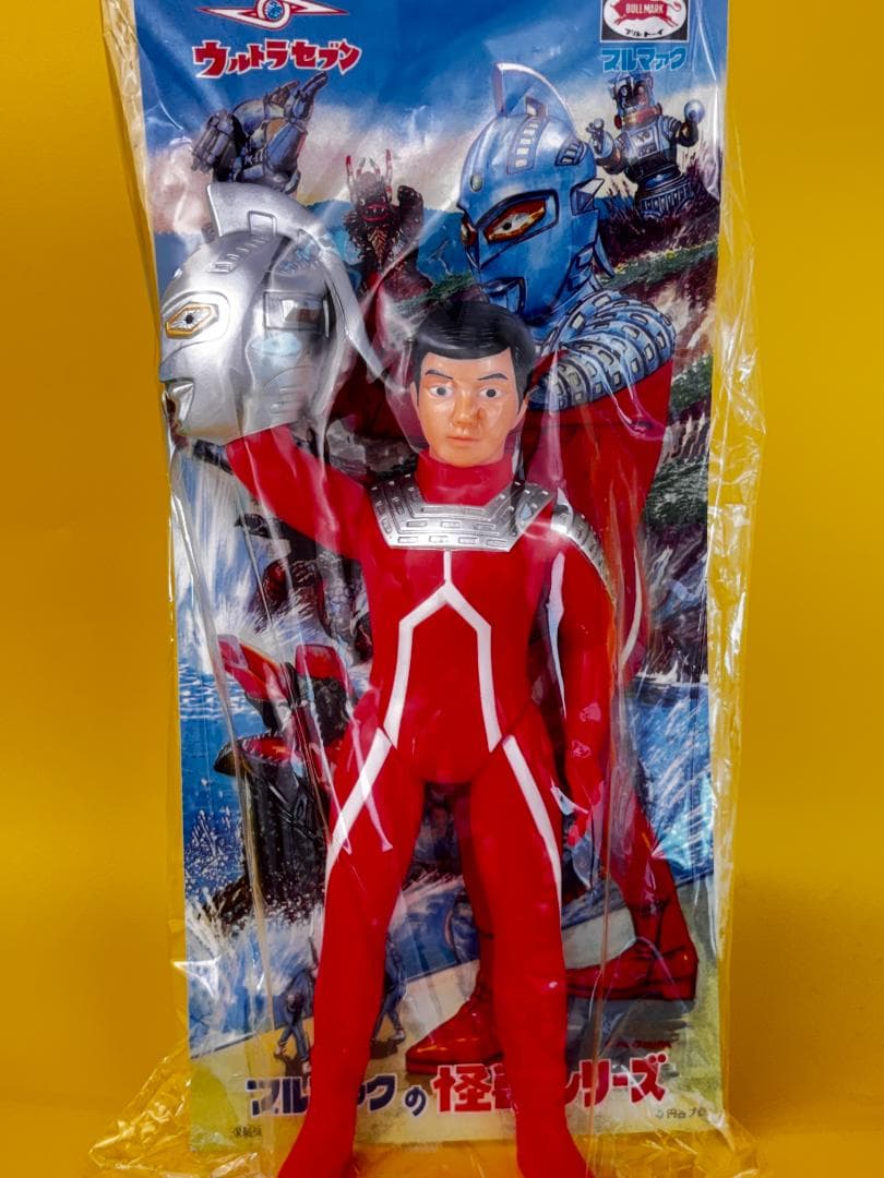 ブルマァク　面取れソフビ　ウルトラセブン