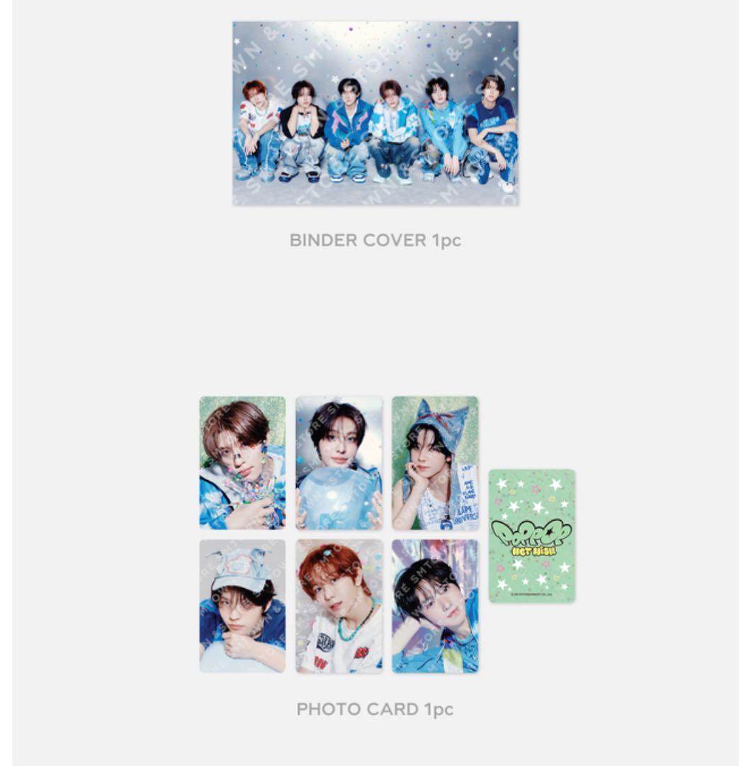 猫耳ユウシ NCT WISH フォトカードバインダーセット poppop トレカ