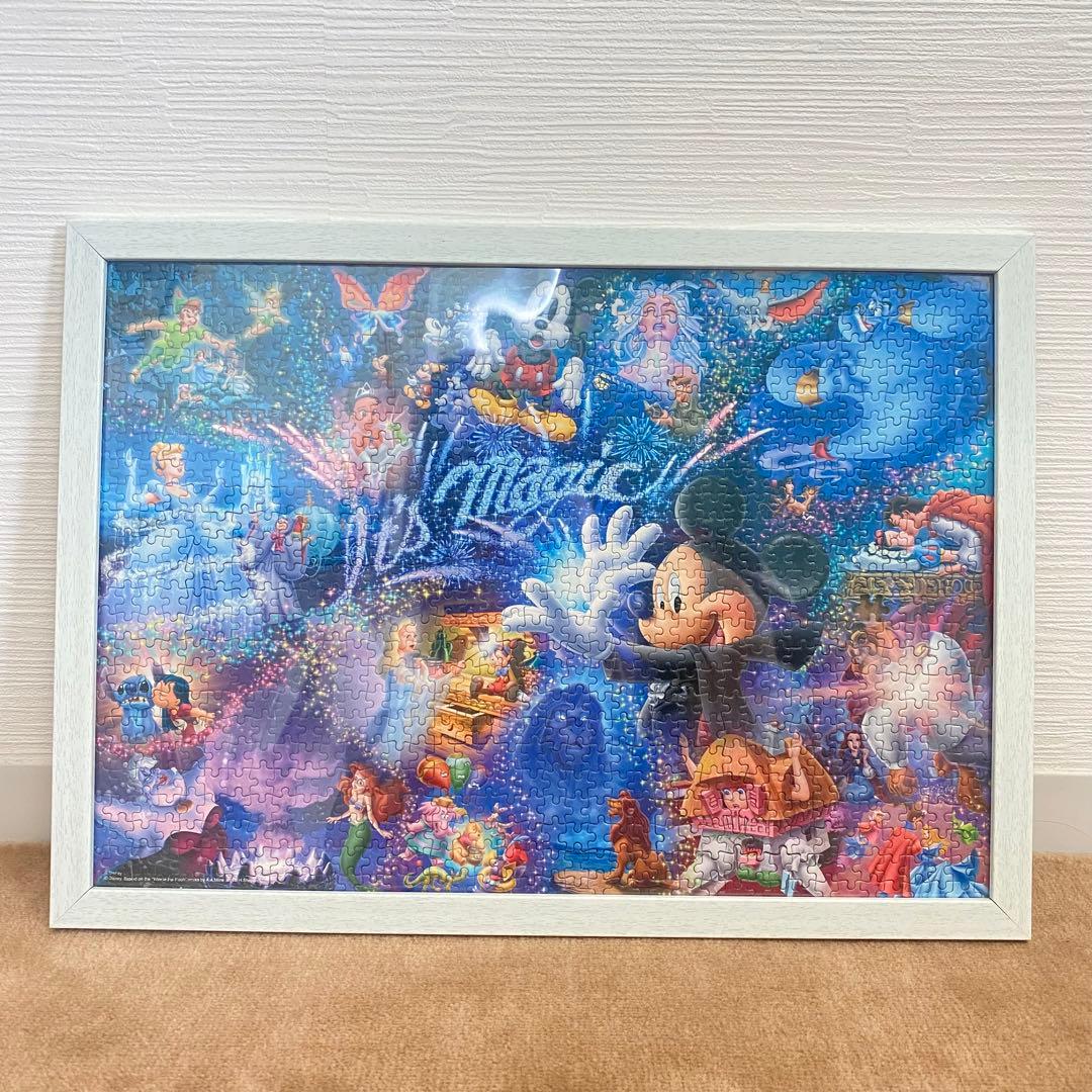 完成品・糊付け済 ディズニー 1000ピースパズル - メルカリ