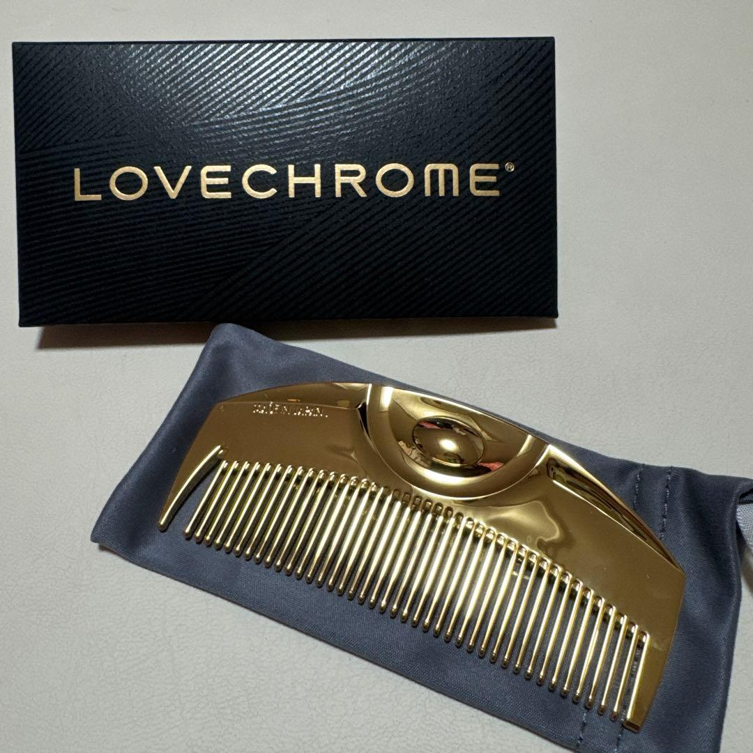 LOVECHROME ゴールド　コーム