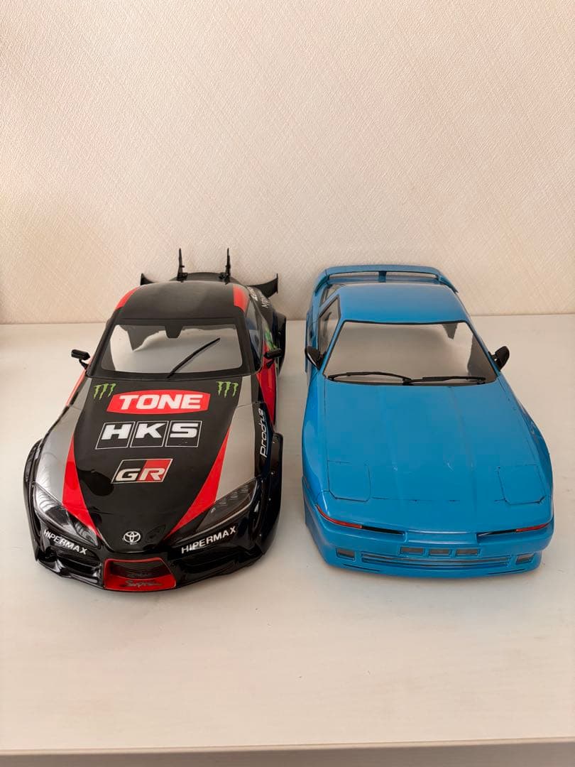 トヨタ　90 & 70 スープラ　1/10 ドリラジボディ　送料込み