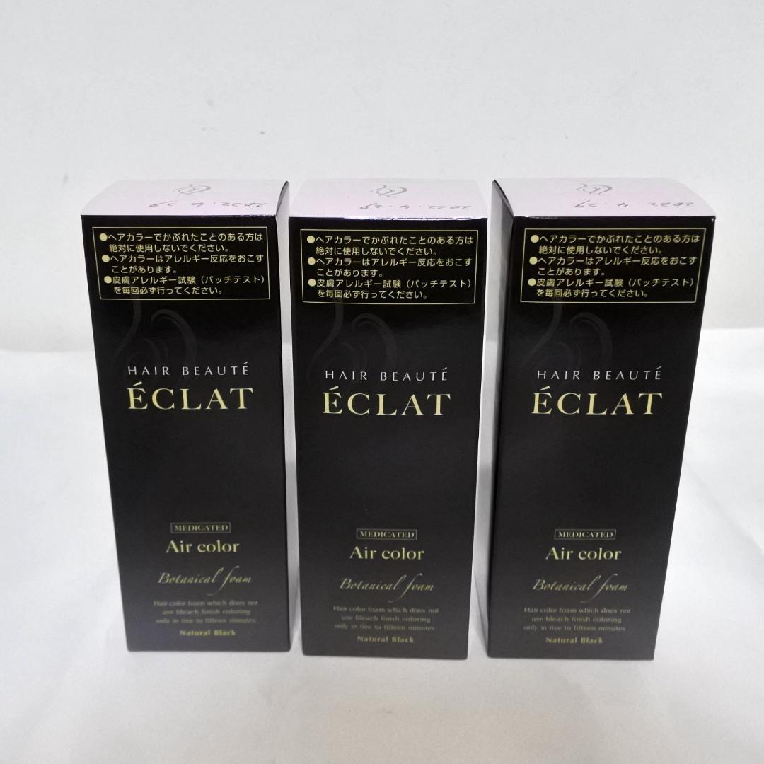 ヘアボーテ エクラ ボタニカル エアカラーフォーム ブラック80g×3箱 Amazon | ヘアボーテエクラ ボタニカルエアカラーフォームEX