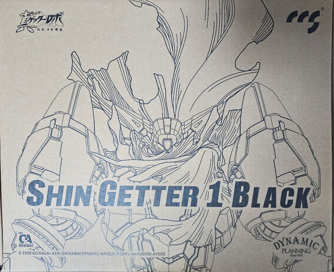 CCSTOYS 鉄魄 真ゲッター1 ブラック