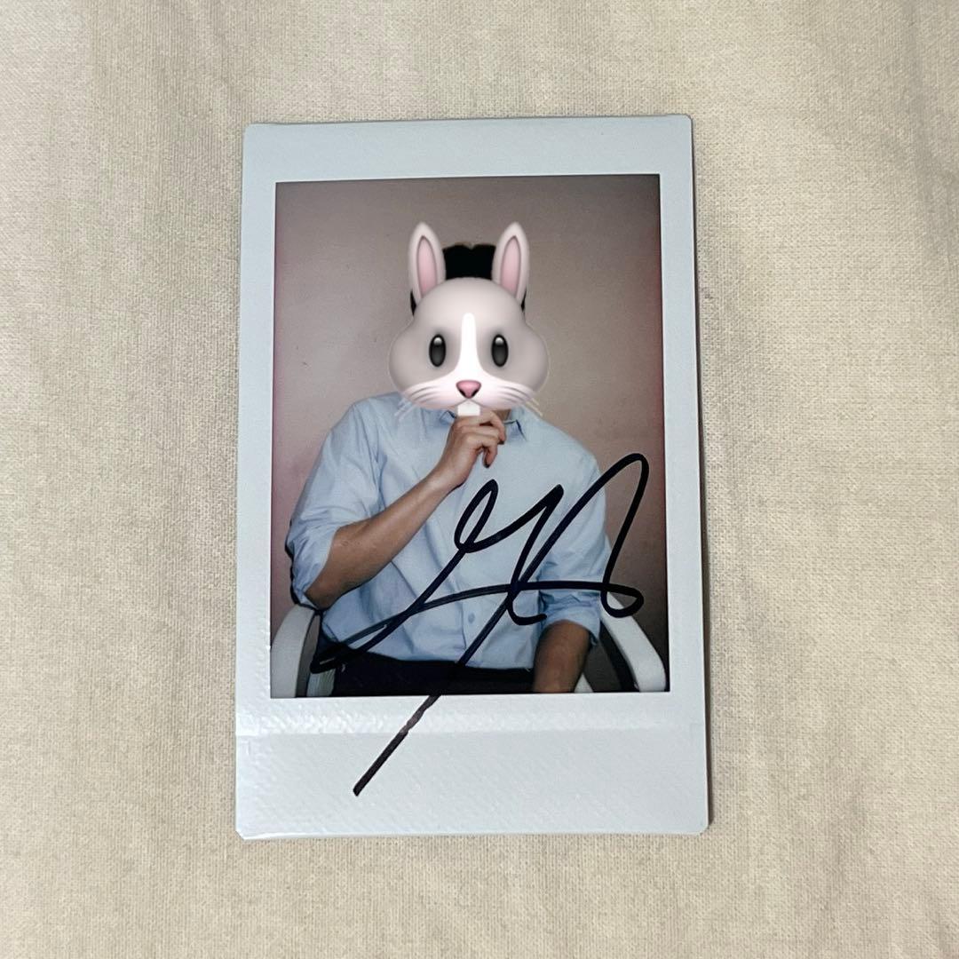 ALPHA DRIVE ONE ジュンソ サイン入りポラロイド