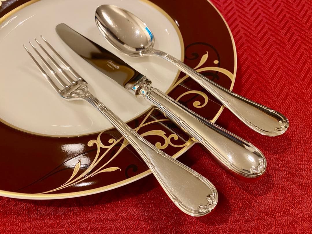 【1組限定アウトレット品☆】クリストフル リュバン スタンダードカトラリーセット