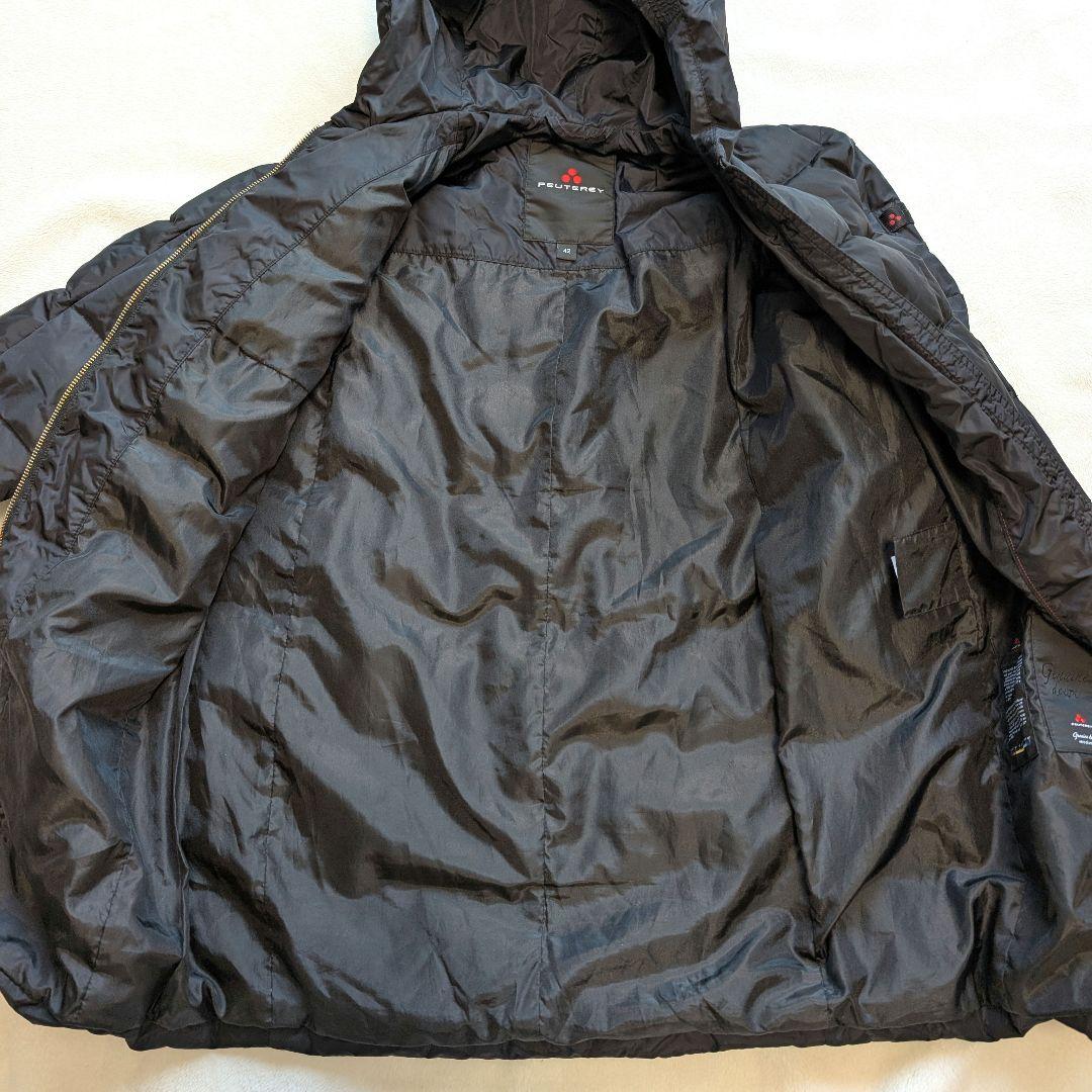 最終価格【大人気】ピューテリー フーディダウンコート 42 大きい