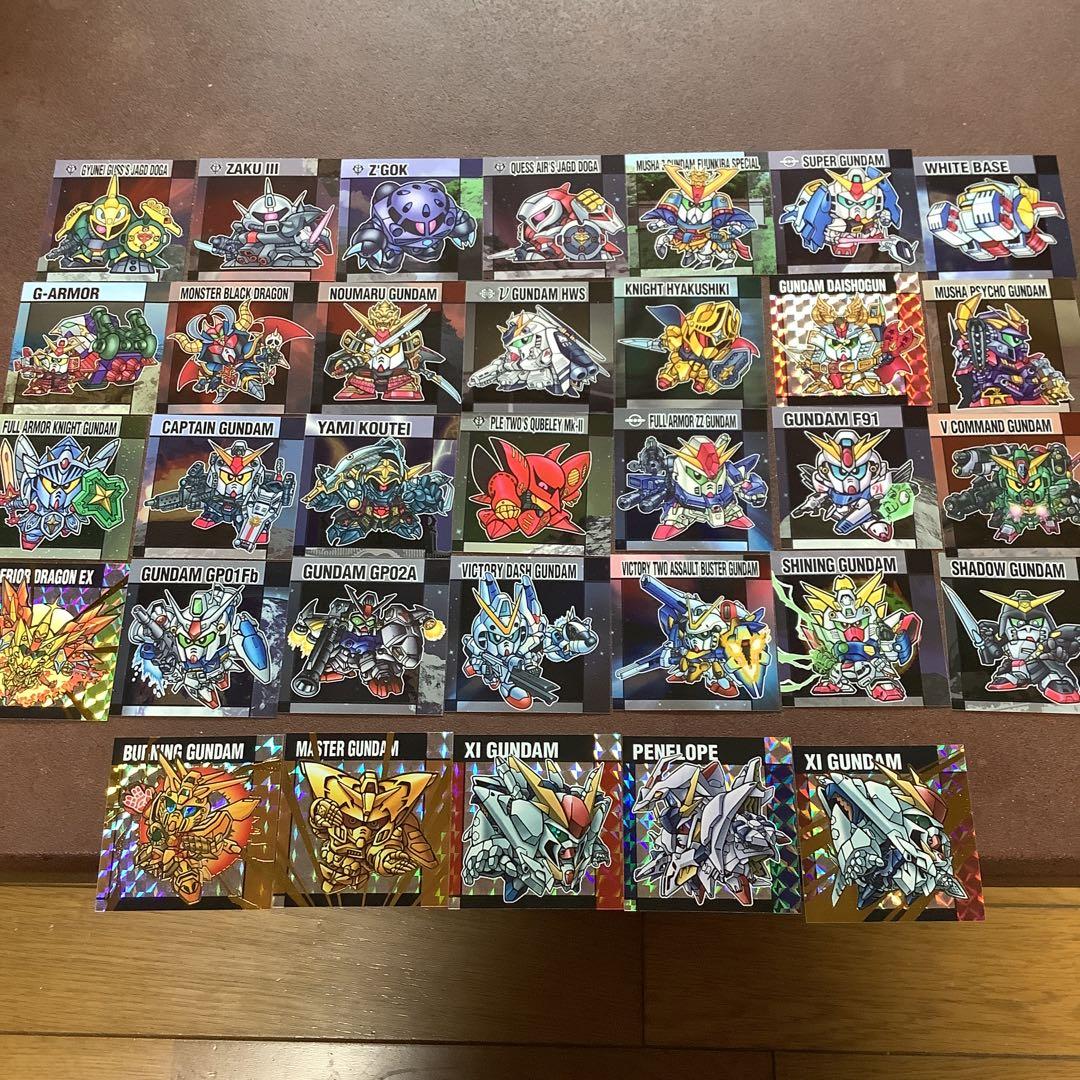 元祖SDガンダムスナックII 33種類フルコンプセット