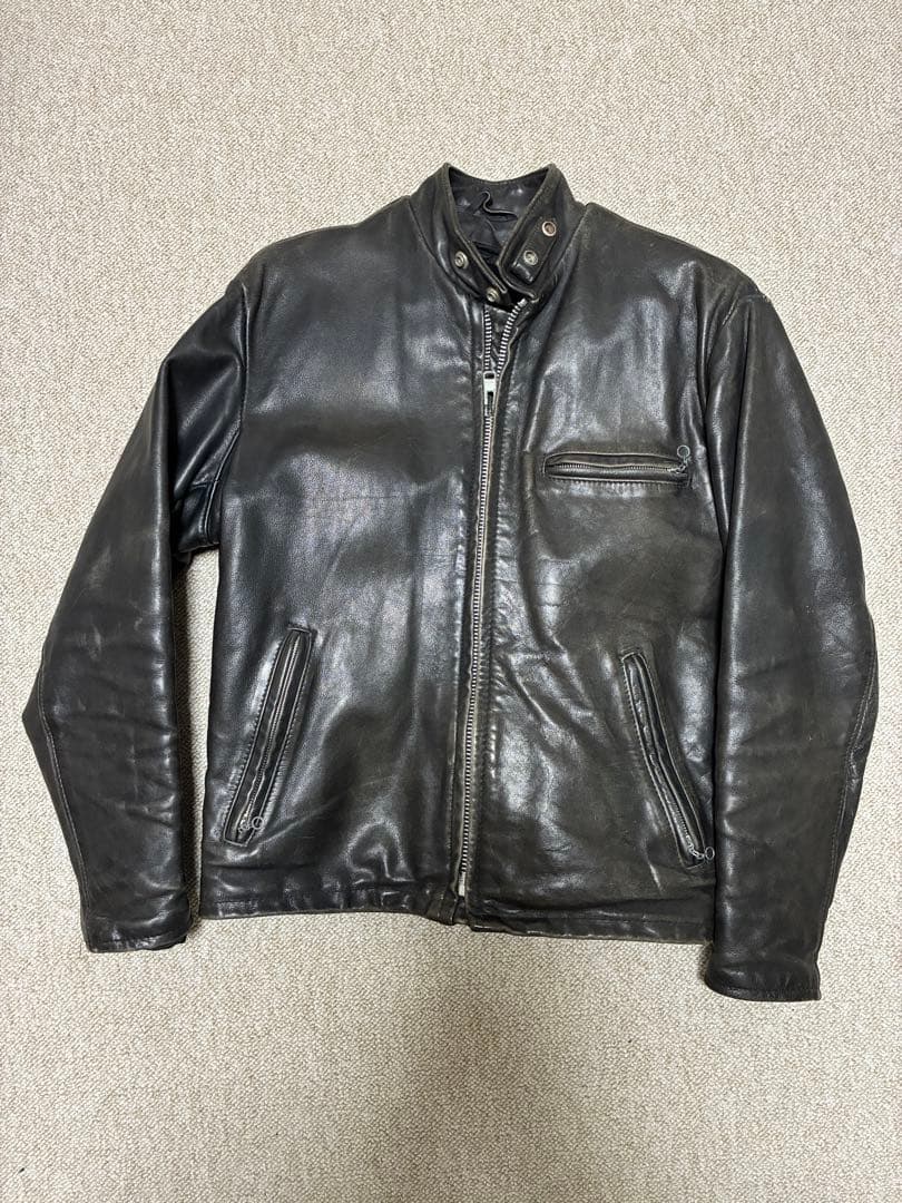 schott 141 シングルライダース（３８）ライナー付き