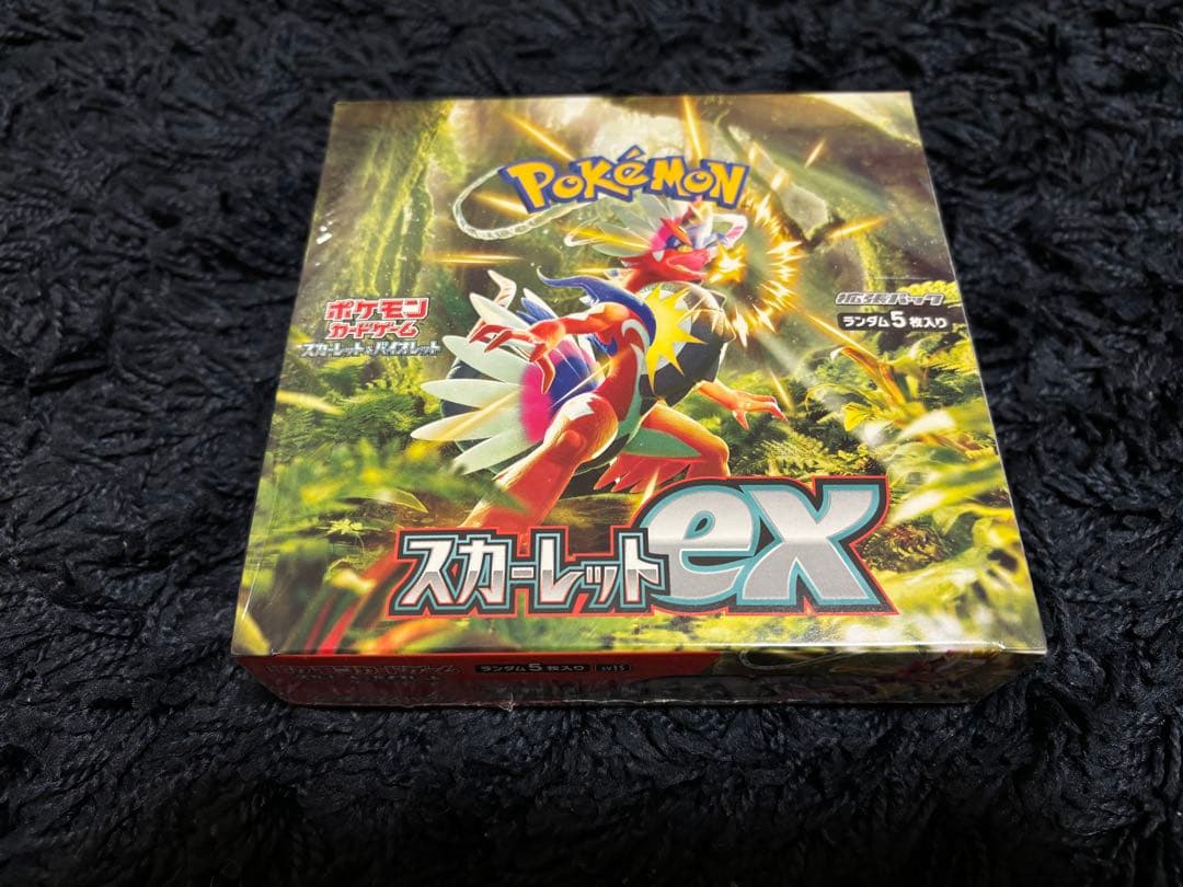 【未開封シュリンク付】ポケモンカードゲーム スカーレットex
