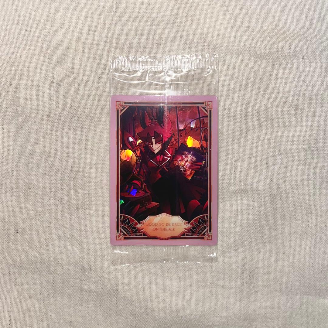 ハズビンホテル アラスター レコード プロモ トレカ プロモカード