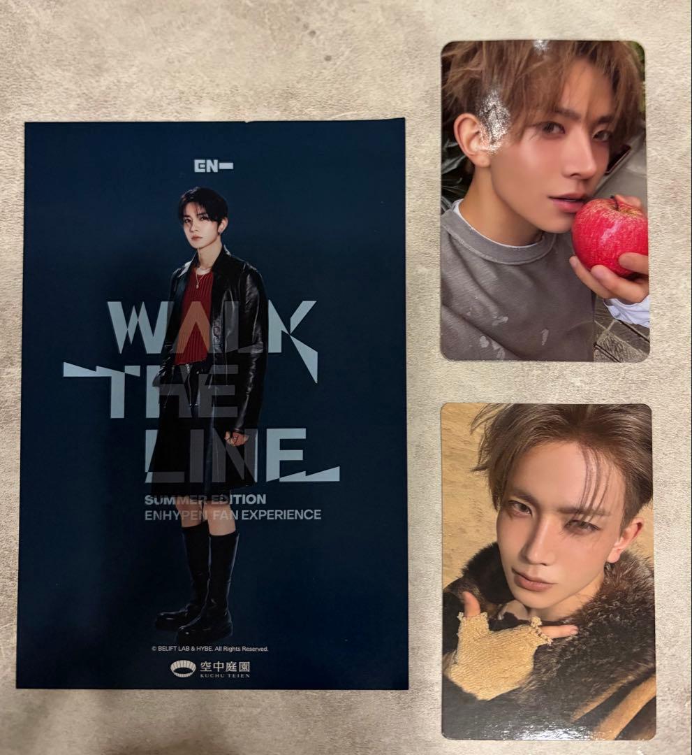 ENHYPEN WALK THE LINE ヒスン トレカ - メルカリ