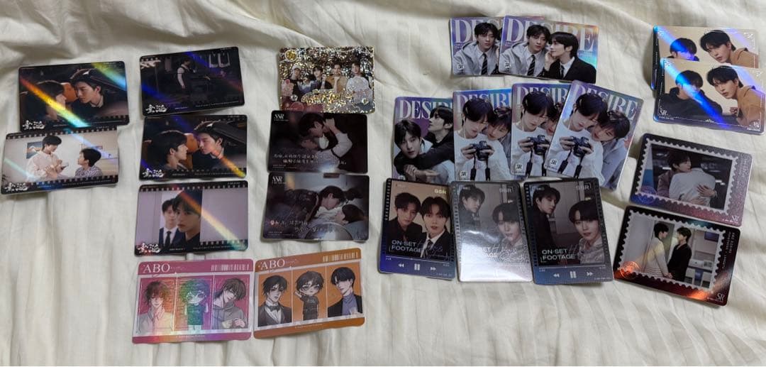 ABO垂涎 desire 黄星 花咏 邱鼎杰 盛少游 トレカ 23枚セツト 中華