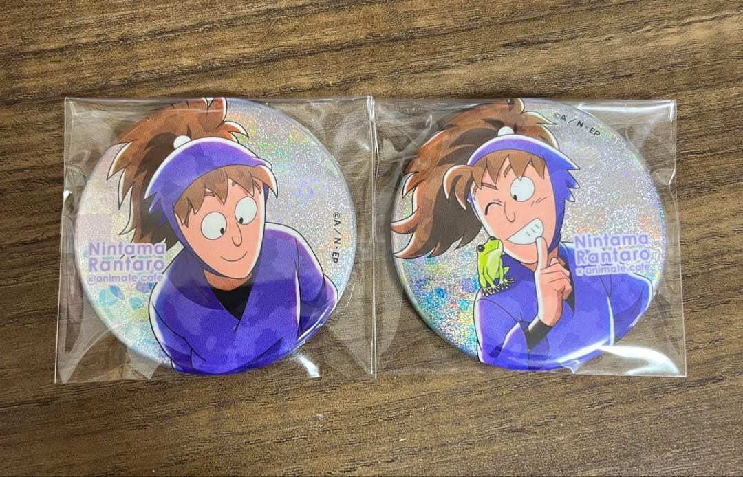 忍たま乱太郎 梅雨の日 缶バッジ 不破雷蔵 鉢屋三郎 - メルカリ