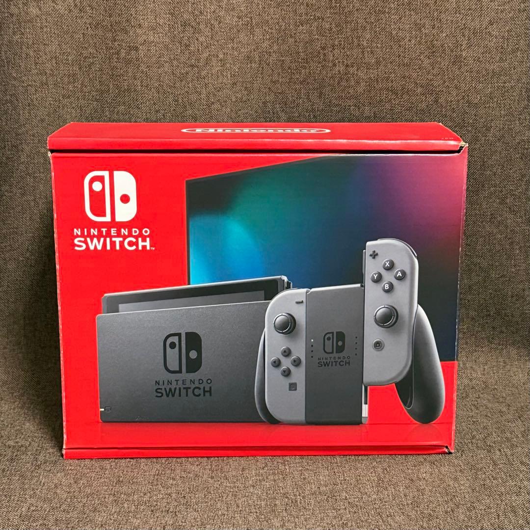 Nintendo Switch グレー - メルカリ