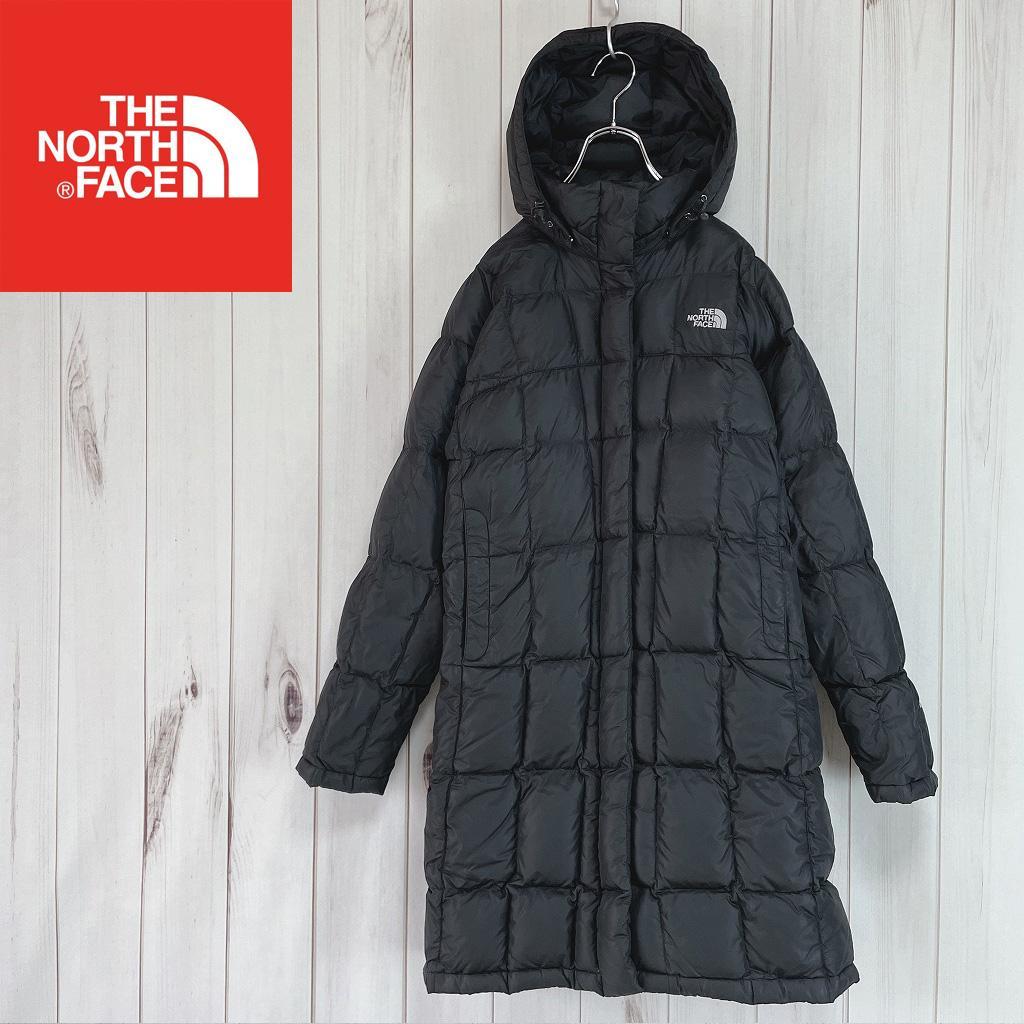 USA規格　ノースフェイス　ロングダウン　ロングコート　レディースM相当　黒 THE NORTH FACE（ザ ノースフェイス） ダウンコート ダウンジャケット