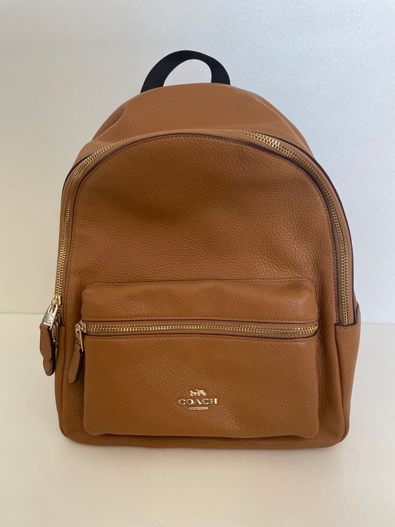 コーチ　COACH レザーバックパック　キャメル COACH（コーチ） 新作セール 2025秋冬新作 CCC52 リュックサック