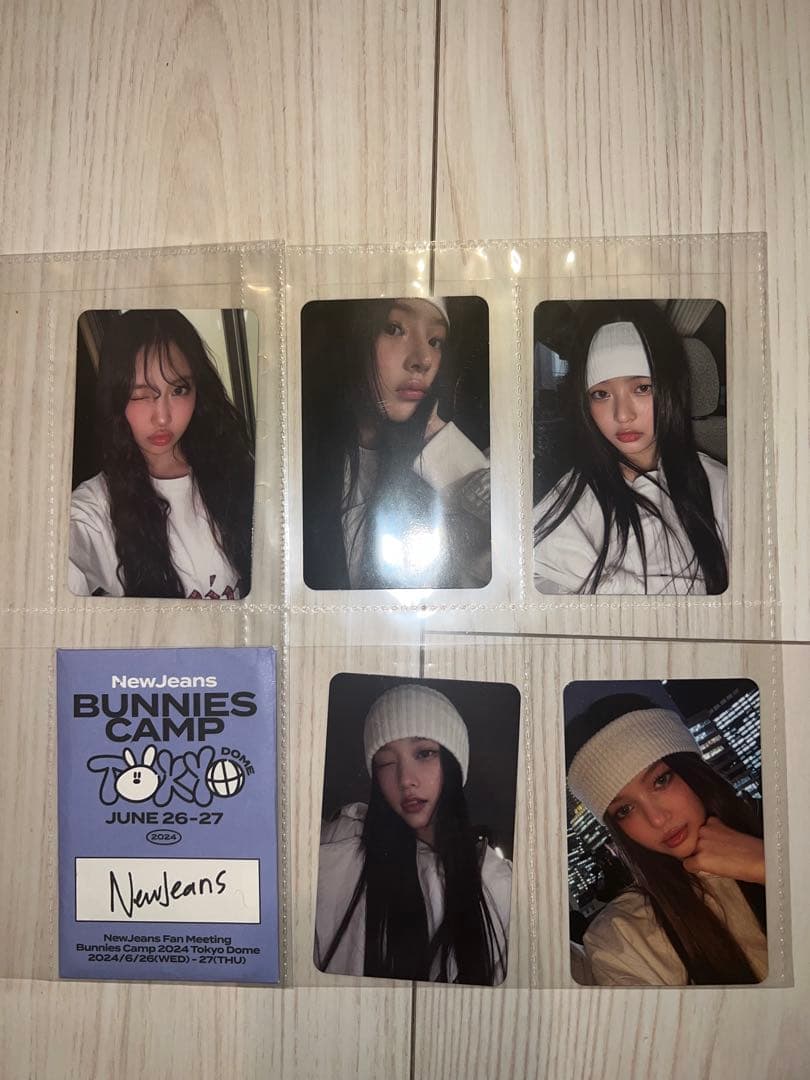 New Jeans Bunnies Camp premium特典 5枚セット封筒 - メルカリ