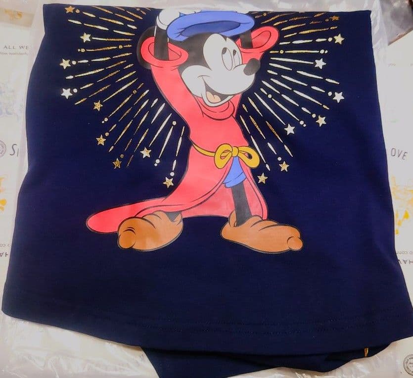 新品未使用　ファンタジア85周年　 ディズニーストア　魔法使いの弟子 ディズニー ファンタジア ミッキー ぬいぐるみキーホルダー 魔法使いの