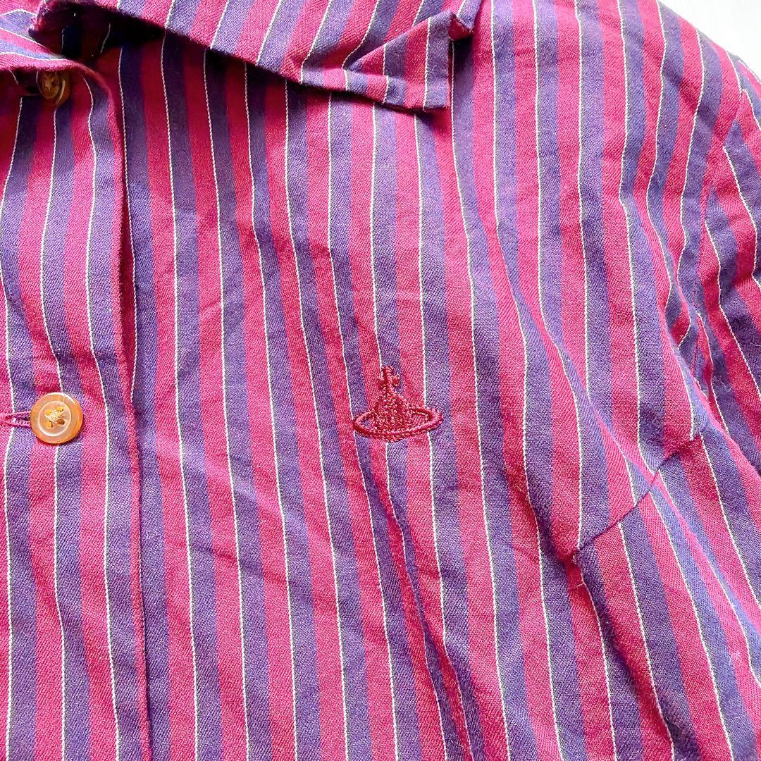 希少✨ヴィヴィアンウエストウッド ボウタイブラウス2way オーブ刺繍